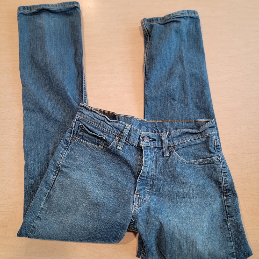 Levi Strauss 514 30 X 30 Classic Blue Denim Jeans